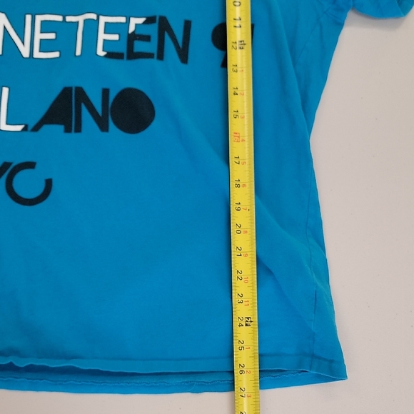 Armani Exchange Blue Graphic Tee - Picture 9 of 9